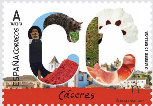 2017-03-01. 12 meses, 12 sellos. Cáceres. Boceto. Baja.jpg