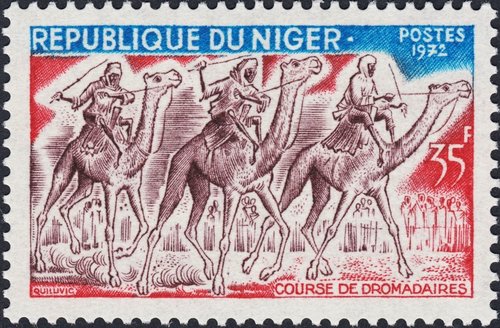 1972_Níger_Carrera de dromedarios.jpg