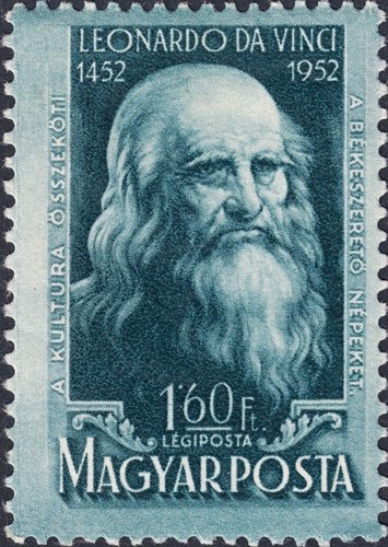 1952_Hungría_Leonardo Da Vinci.jpg