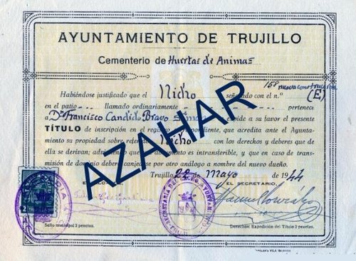 TRUJILLO documento 1944