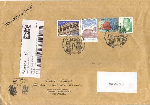 Etiqueta térmica digital. 1000010 - Caceres OP. 301704. Carta certificada. 0,00. 3,6x10. 2017-03-13. 11.43. Sobre. Anverso. Baja.jpg