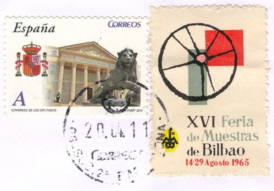 Viñeta. Bilbao. XVI Feria de Muestras de Bilbao. 1965-08-14a29. Franqueo.jpg
