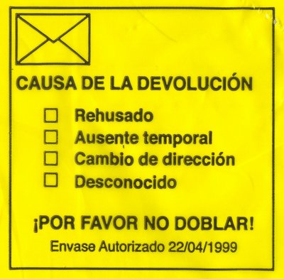 Correos. Servicio Postal de Correos. Reverso. Detalle2.jpg