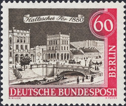1962_Alemania_Vistas antiguas de Berlín_60_Hallesches hacia 1880.jpg