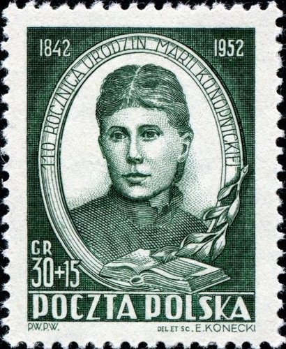 1952_Polonia_Maria Konopnicka.jpg