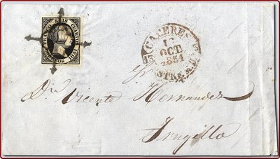 1851, Octubre 16, Caceres a Trujillo, Baeza negro