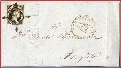 1851, Diciembre 25, Caceres a Trujillo, Baeza negro