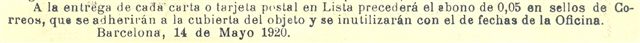 Tarifa 1920-05-15. Entrega en Lista. Baja.jpg