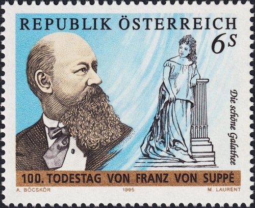 1995_Austria_Franz von Suppé, compositor.jpg