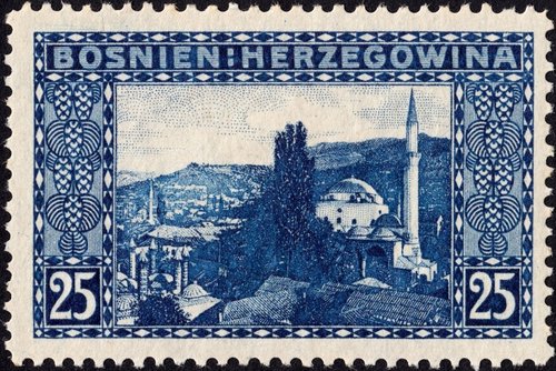 1906_Bosnia_25_Mezquita de Mezquita Gazi-Husrevbey, Sarajevo.jpg