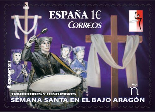 2017-04-05. Tradiciones y Costumbres. Semana Santa. Bajo Aragón. Boceto.jpg