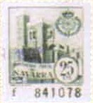 NAVARRA 25 cts serie F