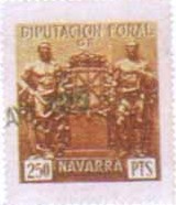 NAVARRA Diputacion 250 pts ocre marron
