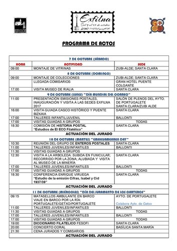 Portugalete. 2017-10-09 al 15. Exfilna 2017. 003-PROGRAMA-DE-ACTOS-Y-ACTIVIDADES. 2017-04-21. Página 1. Baja.jpg