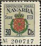 NAVARRA 30 cts serie B 1943
