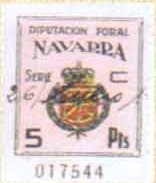 NAVARRA 5 cts serie C 1944