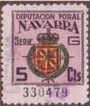 NAVARRA 5 cts serie G 1945