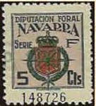 NAVARRA 5 cts serie F 1945