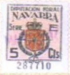 NAVARRA 5 cts serie E 1945