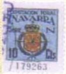NAVARRA 10 cts serie N 1945