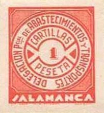SALAMANCA Abastecimientos 1 pts sin dentar