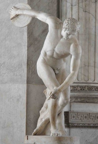 Discóbolo de los Museos Vaticanos, Mirón.jpg