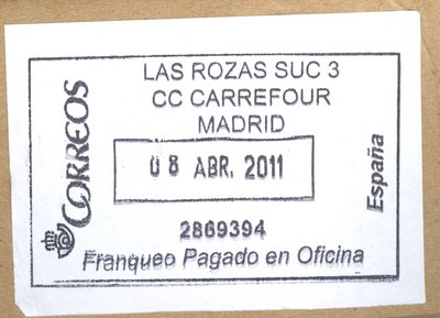 FPO. AF-103. Las Rozas Suc 3. CC Carrefour. Madrid. 2869394. 2011-04-08.jpg
