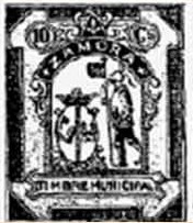 ZAMORA 10 cts azul oscuro