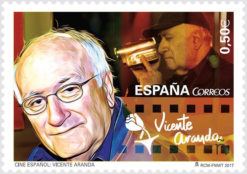 2017-05-25. Cine Español. Lina Morgan,Vicente Aranda. Vicente Aranda. Boceto. Baja.jpg