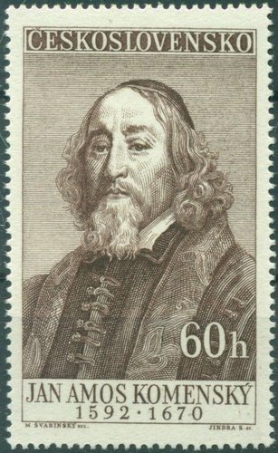 1957_Checoslovaquia_Jan Amos Komensky.jpg
