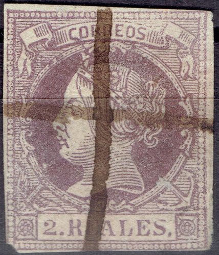 56F 2 reales lila, Tipo III a.jpg