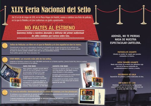 Madrid. 2017-05-25 al 28. 49 Feria Nacional del Sello. Folleto para buzonear. Interior. Baja.jpg