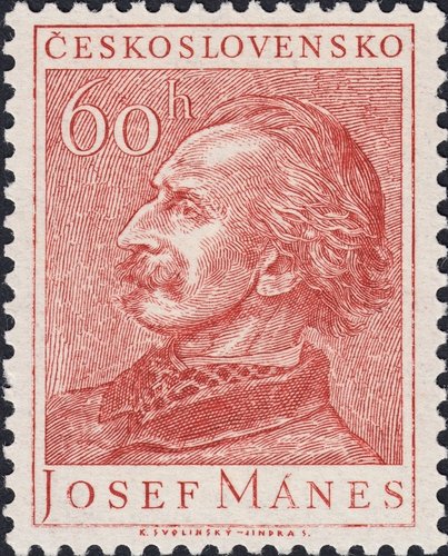 1953_Checoslovaquia_Josef Mánes_0.60.jpg