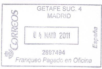 FPO. AF-103. Getafe Suc. 4. Madrid. 2897494. 2011-05-04.jpg