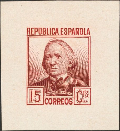 683P. 1933. 15 cts castaño rojo. PRUEBA DE PUNZON. MAGNIFICA Y MUY RARA, NO RESEÑADA EN GALVEZ..jpg