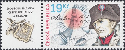 2005_República Checa_Napoleón_Emisión conjunta.jpg