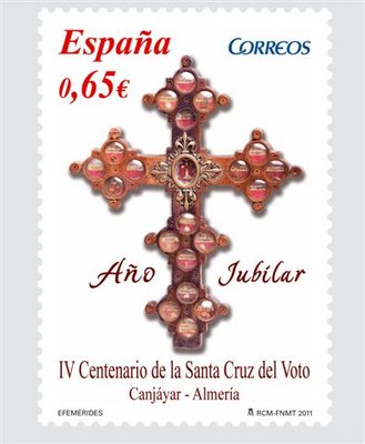 2011-04-11. Efemérides. Año Jubilar. IV Centenario de la Santa Cruz del Voto. Canjávar-Almería. Baja.jpg