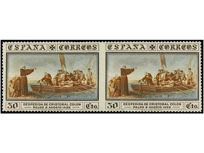 Falso SD por en medio 50 cts. Despedida de Colón. &quot;Perf. PRIVADA&quot;