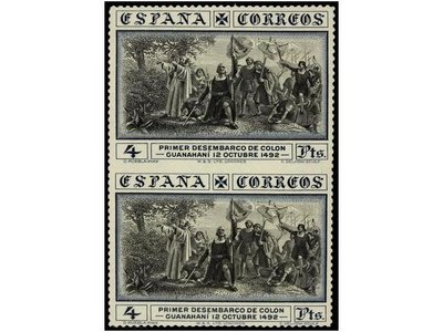Falso SD por en medio 4 pts. Desembarco de Colón. &quot;Perf. PRIVADA&quot;
