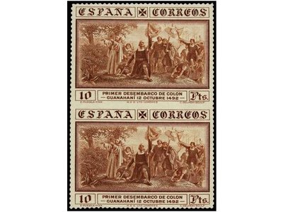 Falso SD por en medio 10 pts. Desembarco de Colón. &quot;Perf. PRIVADA&quot;