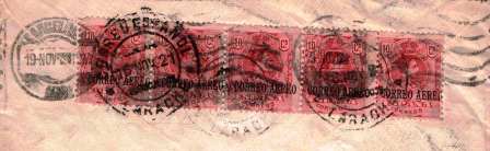 Fig. 3.2 1921.11.16 Larache-Barcelona. Sevilla-Avión. MatºOrdº CºEspañol Larache.  Rev.jpg