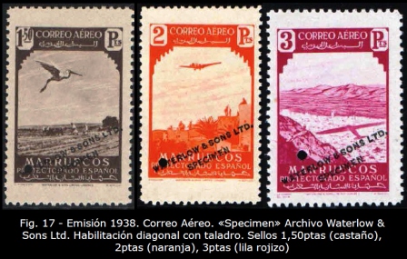 Fig. 17.0 General. Emisión 1938 CA. Archivo Waterlow. Sellos 1,50-2-3 ptas.jpg