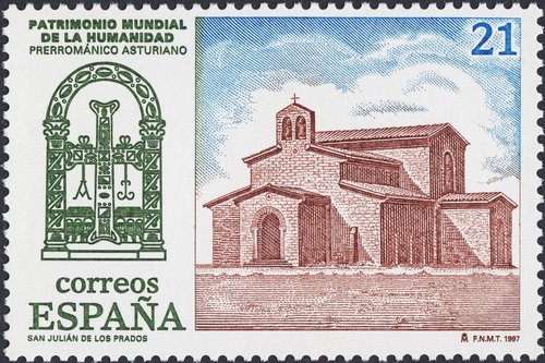 1997_España_Patrimonio Cultural_San Julián de los Prados_gr. Heras.jpg