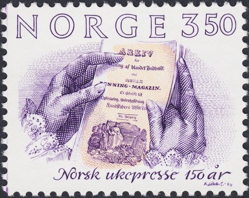 1984_Noruega_150th aniversario de los periódicos semanales.jpg