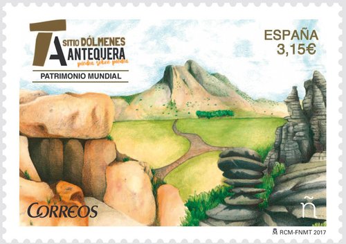 2017-07-14. Patrimonio Mundial. Sitio Dólmenes de Antequera. Boceto. Baja.jpg