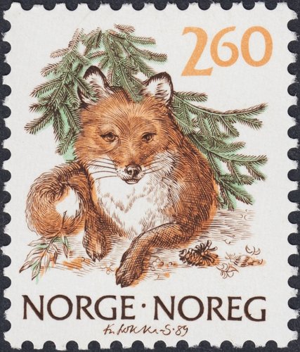 1988-1991_Noruega_Fauna_1989_Zorro.jpg