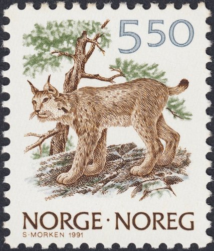 1988-1991_Noruega_Fauna_1991_Lince.jpg