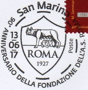 San Marino, 2017. 90 aniversario de la AS Roma.png