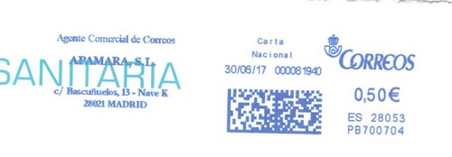 Franqueo digital. Azul. PB700704. 28053. 2017-06-30. Carta Nacional.jpeg