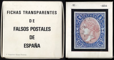 Una cara con su lateral de la Caja